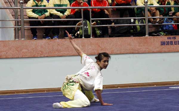 294 vận động viên tham dự môn Wushu - Đại Hội TDTT toàn quốc lần thứ VII